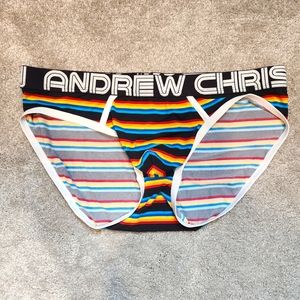 Andre Christian California Stripe Brief L